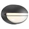 Access Lighting Clifton, Outdoor LED Bulkhead, Black Finish, Opal Glass 20270LEDDMG-BL/OPL - alternate 1